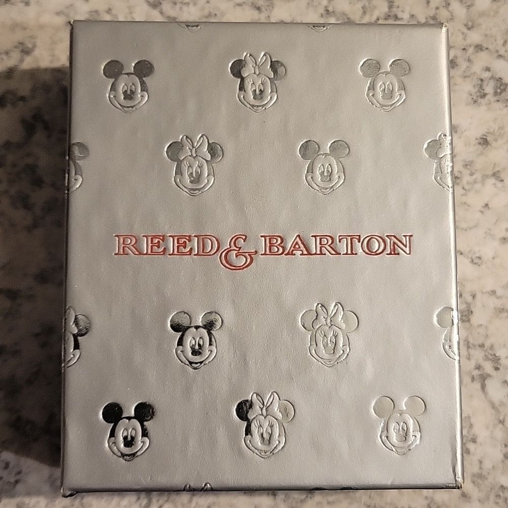 Vintage Reed & Barton Disney Minnie Mouse Ornament Sterling & Crystal - Picture 2 of 2